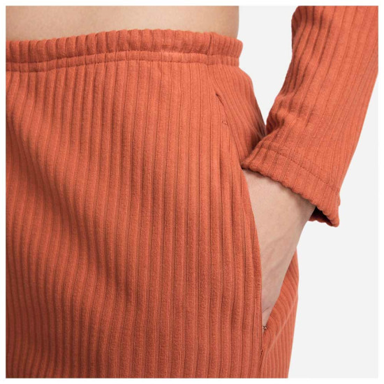 Nike Γυναικείο σορτς Sportswear Chill Knit High-Waisted Slim 3" Ribbed Shorts